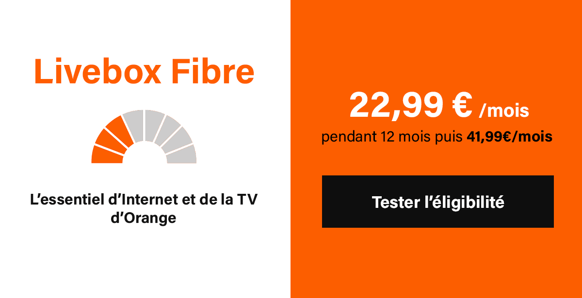 Box internet fibre Orange en promo