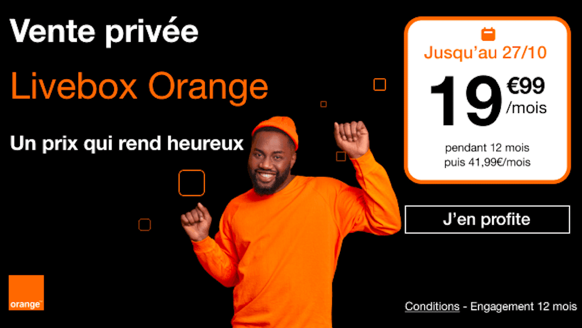 vente privée livebox orange