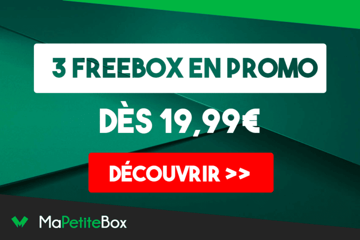 3 Freebox box internet en promo