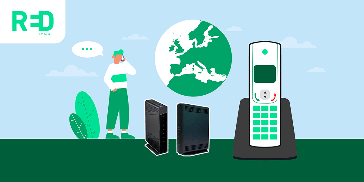 Quels pays peut-on appeler avec la box internet RED by SFR