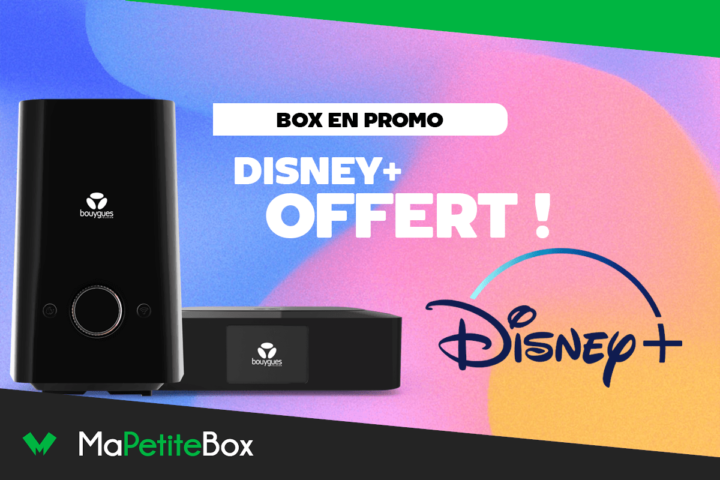 Des box internet en promo avec Disney+ offert