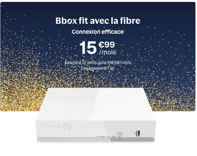 La promotion box sans TV de Bouygues Telecom