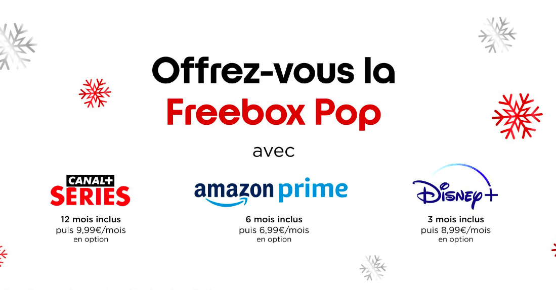 Disney+ gratuit dans la Freebox Pop