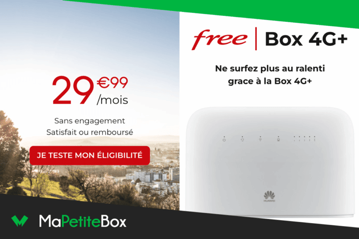 Box 4G+ Free ou SFR