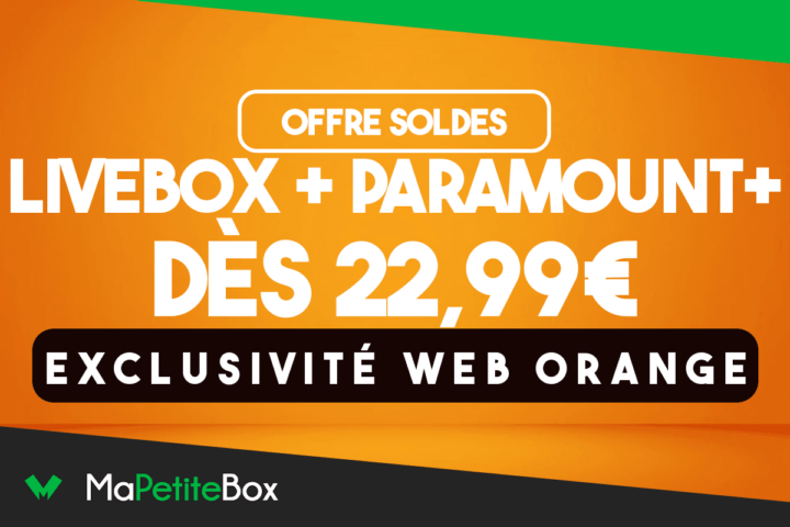 Promo soldes box internet avec Paramount+