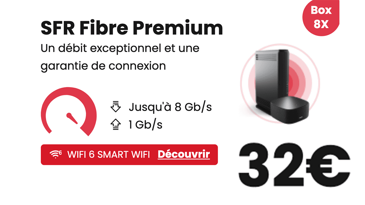 SFR Premium box internet rapide