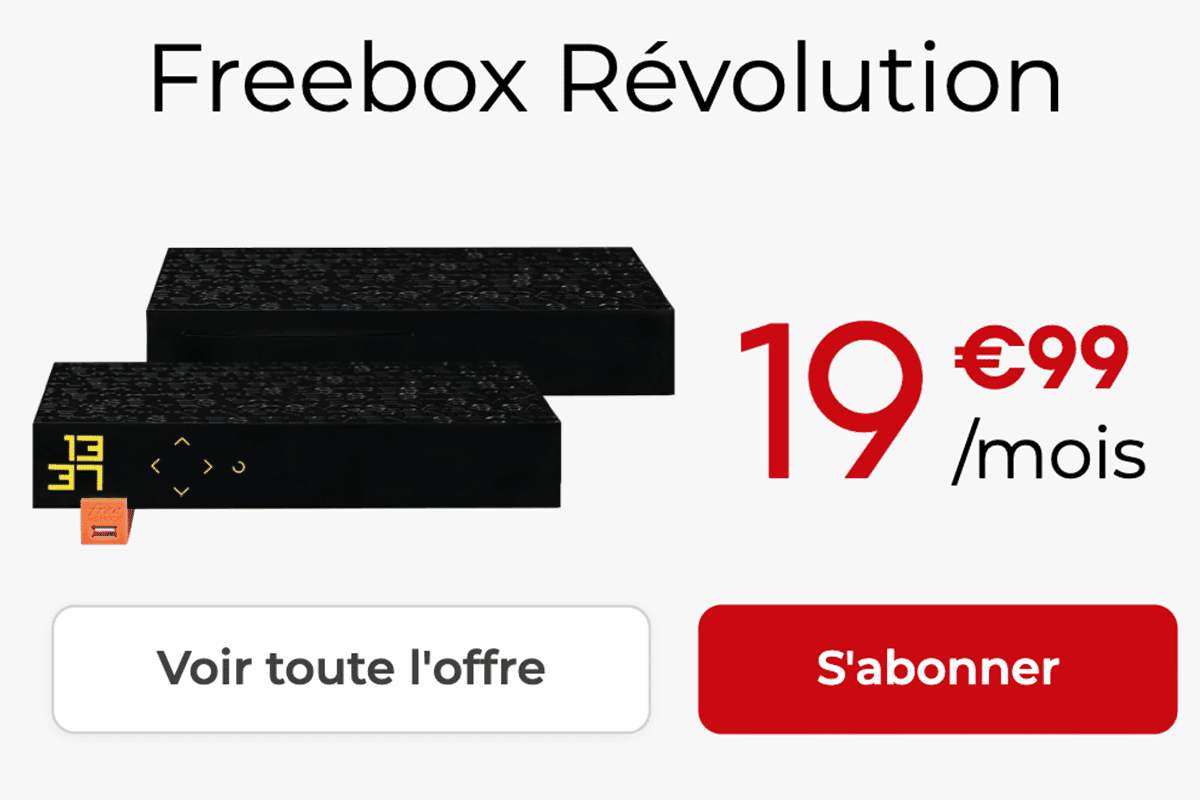 Freebox Révolution box pas chère
