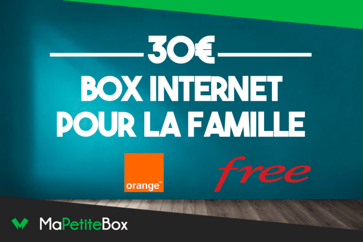 Box internet pour la famille d'Orange et de Free