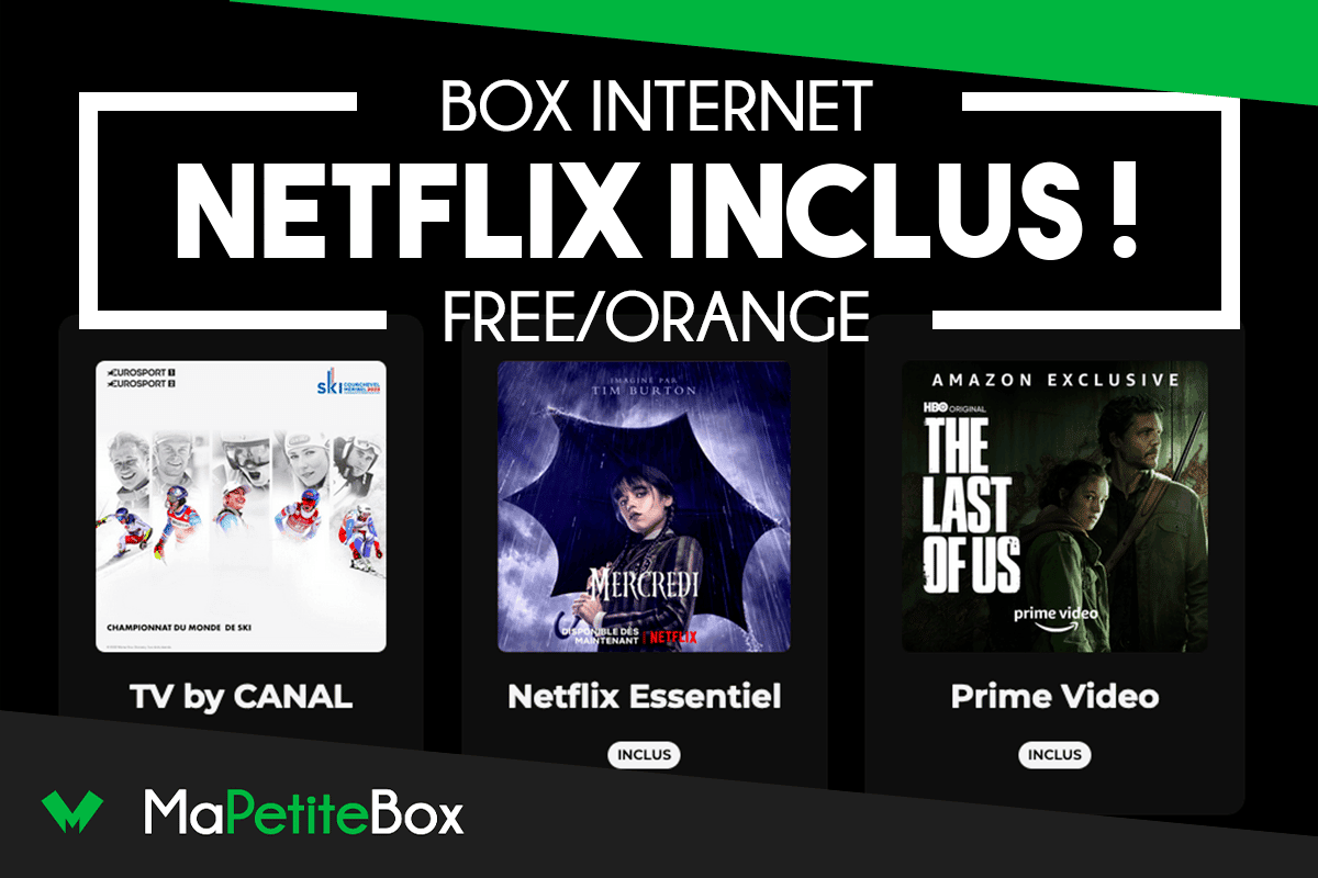 Les box internet avec Netflix