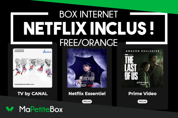 Les box internet avec Netflix