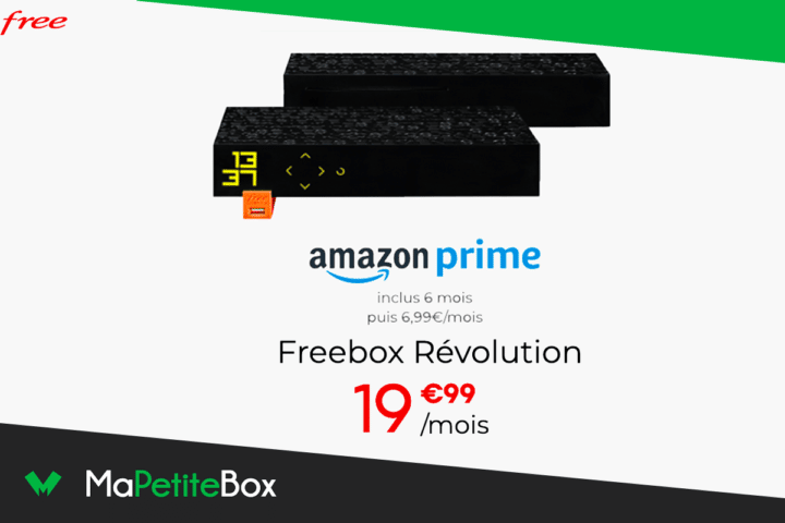 Box internet avec Amazon Prime Video