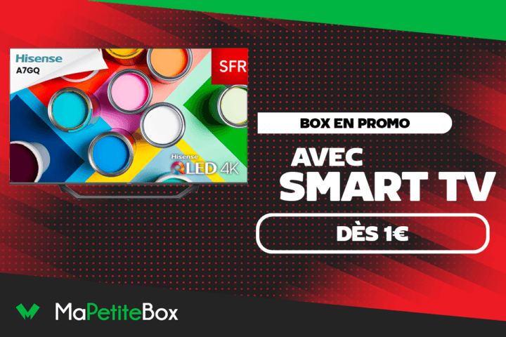 SFR Promo box internet avec smart TV