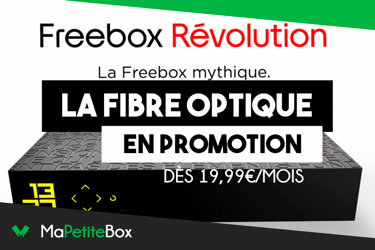 Box fibre en promo de Free et de SFR : le très haut débit à 19,99€