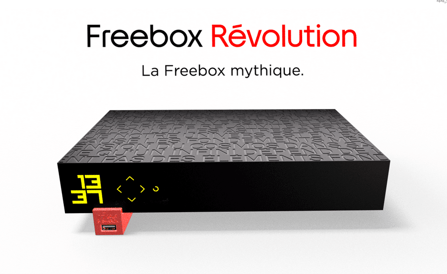 la Freebox Révolution en promotion