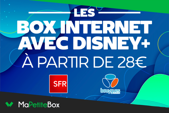 Box internet avec Disney+ SFR Bouygues