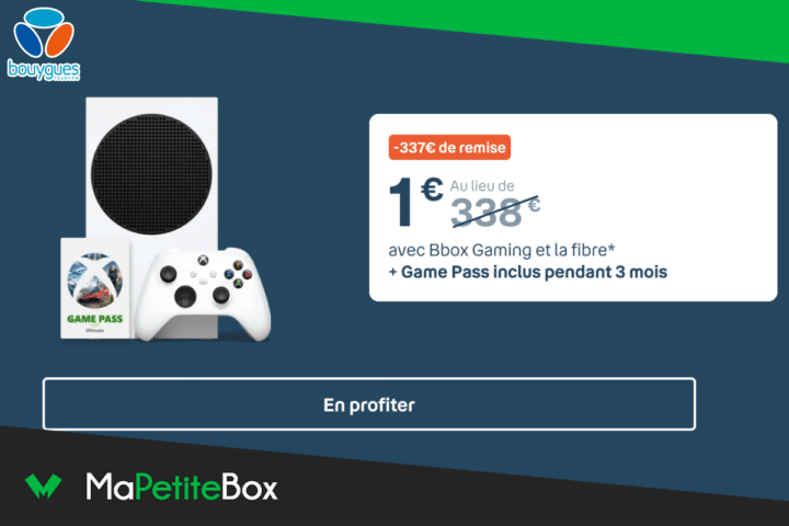 Box internet avec Xbox Series S