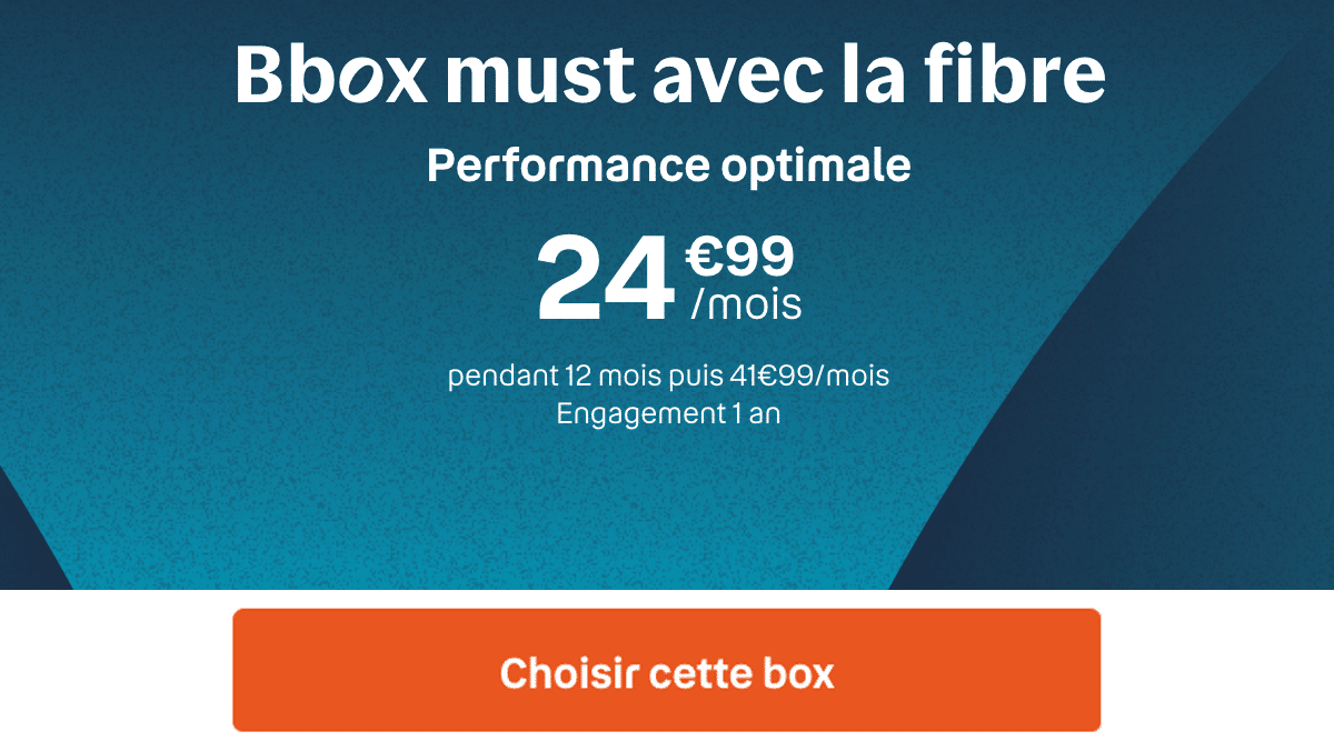 Box Wi-Fi 6 de Bouygues Telecom Bbox must
