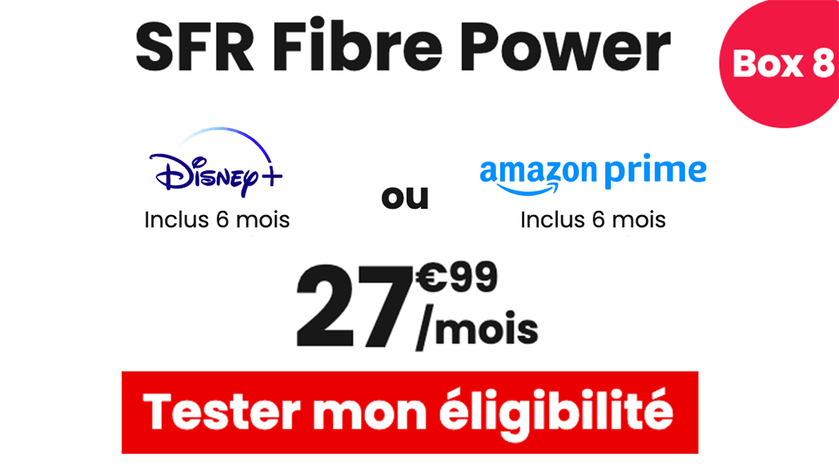 Offre internet SFR fibre Power