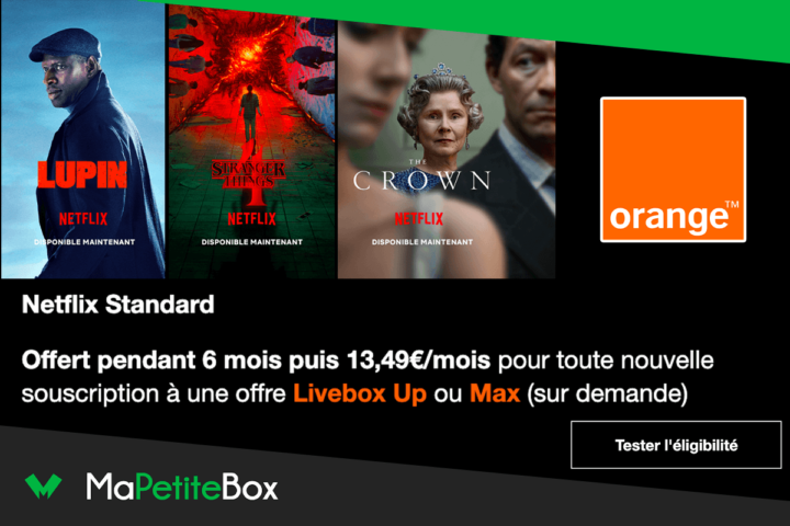 Box internet avec Netflix par Orange