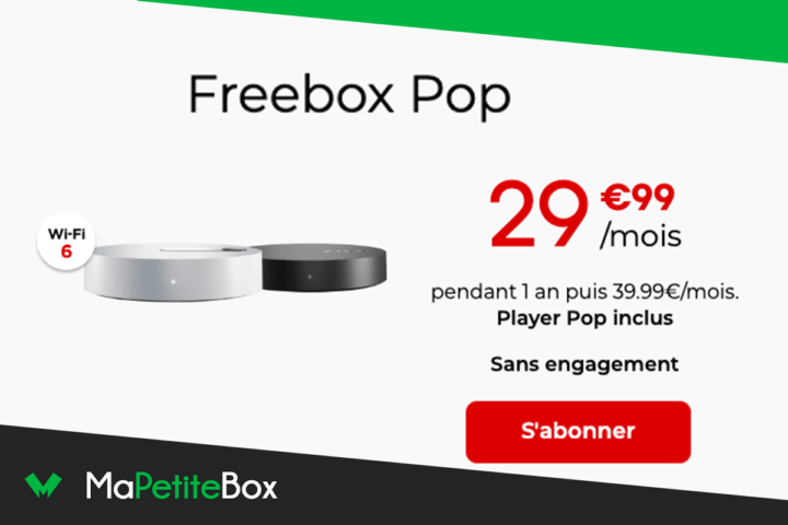 Box internet sans engagement deux Freebox