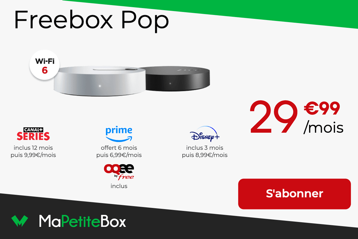 Contour Internet Box Free propose 2 box internet sans engagement à partir de 29,99€
