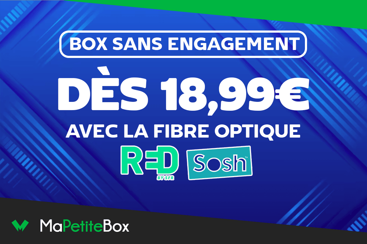 Sosh vs RED by SFR box internet sans engagement