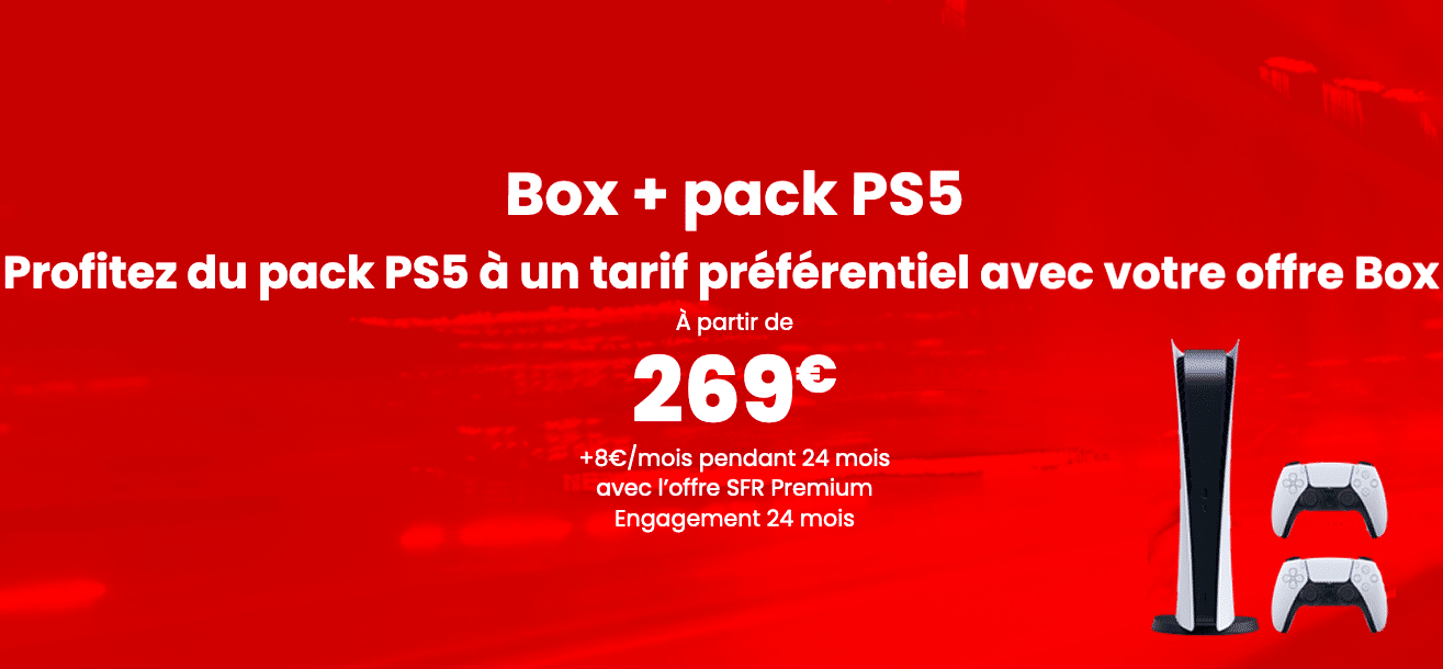 Box internet + PS5 en promo