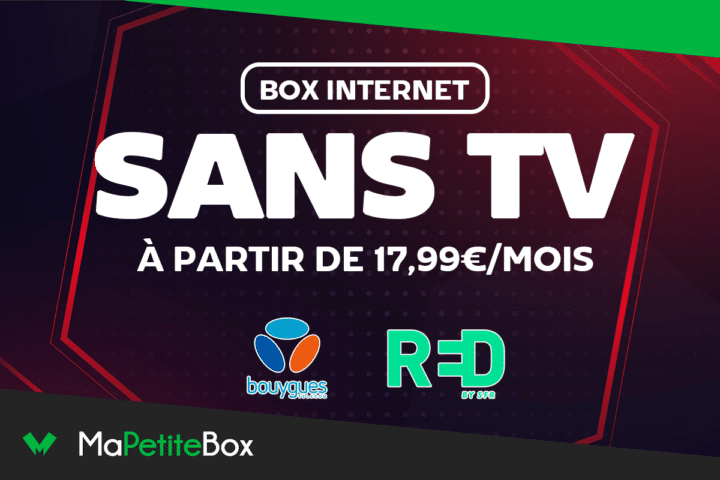 Box internet sans TV RED Bouygues