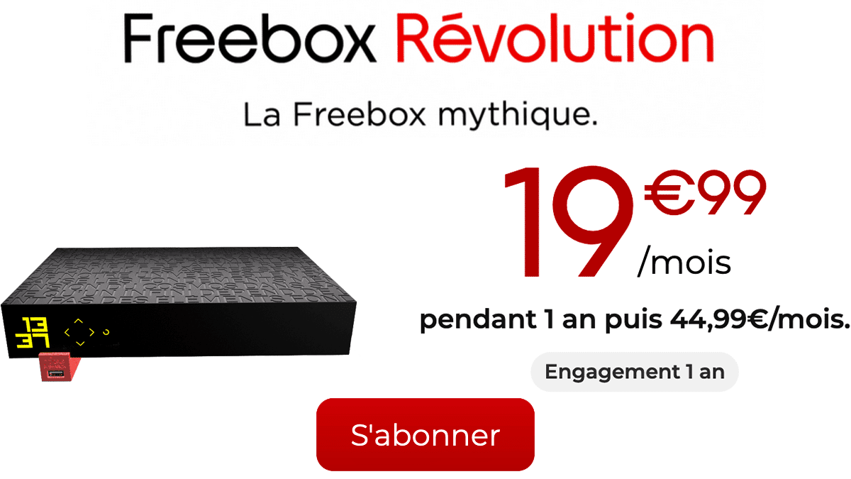 Freebox Révolution box internet