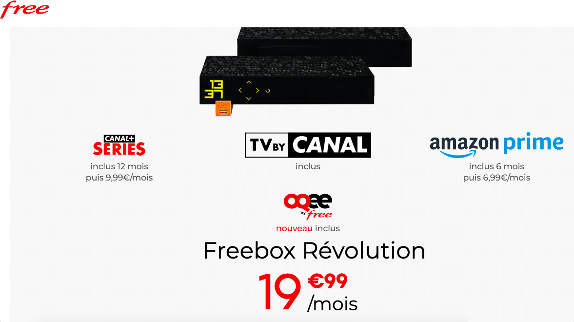 Freebox Révolution Canal+ Series