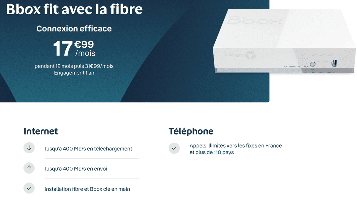 Les 5 box fibre optique à choisir pour les petits budgets