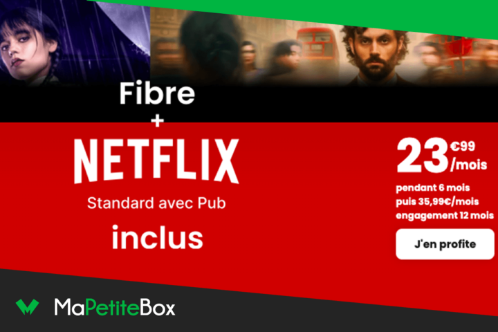 Box avec Netflix gratuit de SFR