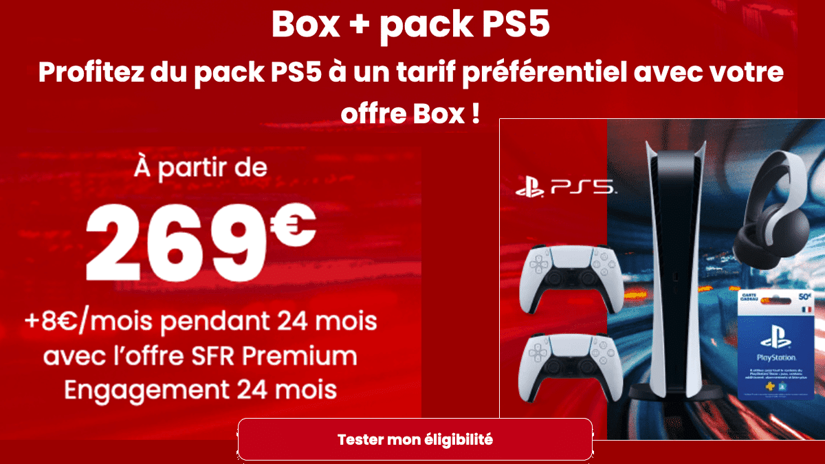Pack PS5 SFR