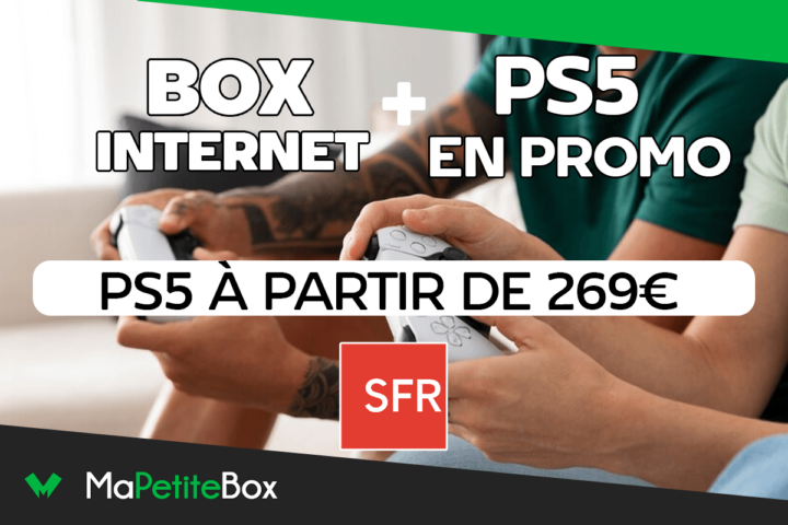 SFR offre PS5 et box internet