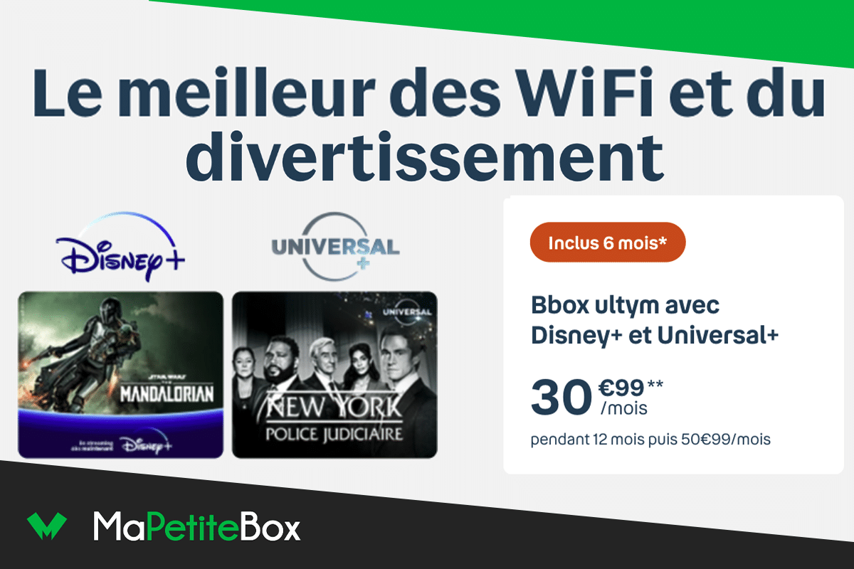 Bon plan soldes : trois box internet avec Disney+ dès 29,99€