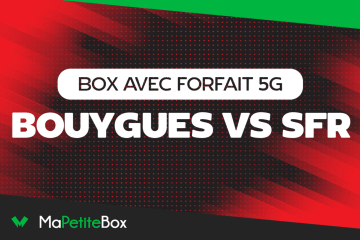 Box internet avec forfait mobile 100 Go SFR Bouygues
