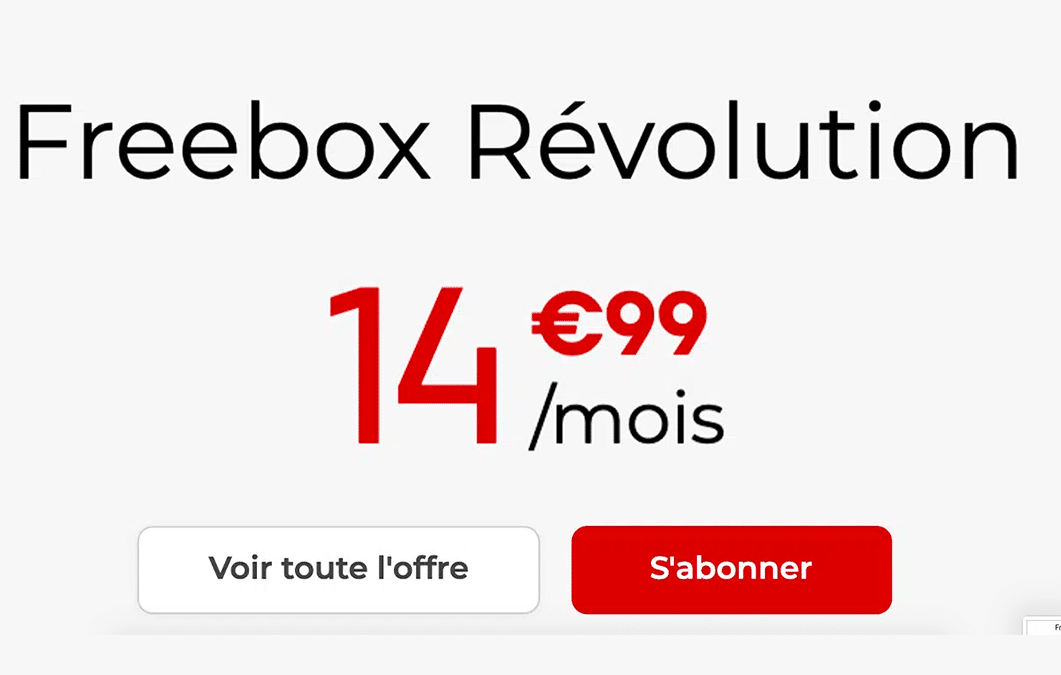FreeBox Revolution 15 €