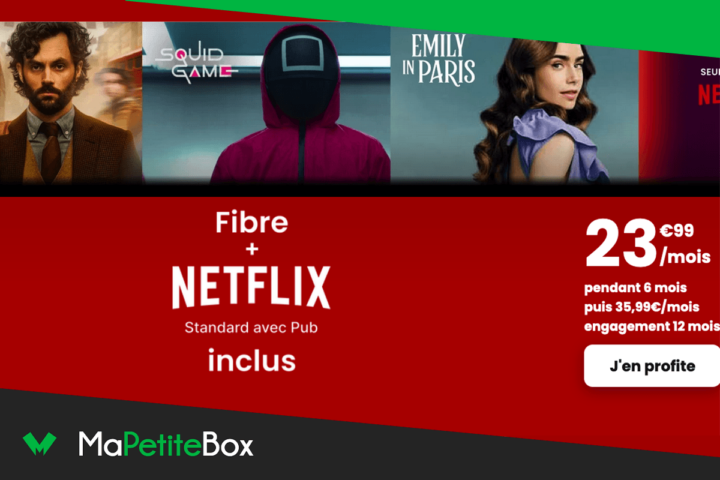 Box avec Netflix SFR
