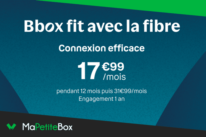 Box fibre optique en promotion Bbox fit