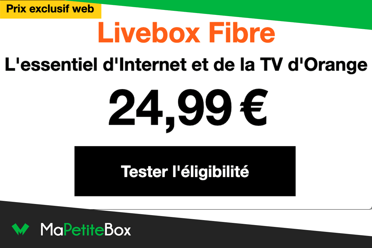 Orange Code Promo 2 box internet en promo avec Orange : fibre optique dès 24,99€