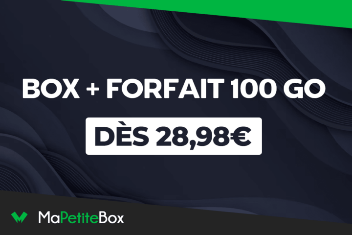 Box + forfait 100 Go Bouygues SFR