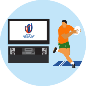 Le programme TV de la coupe du monde de Rugby 2023