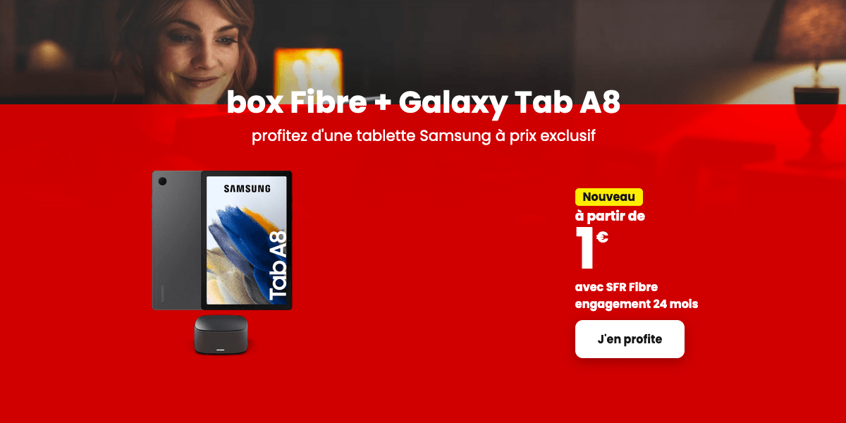 Promo box + tablette SFR