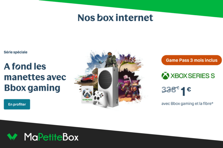 Les Xbox en promo avec une Bbox au choix