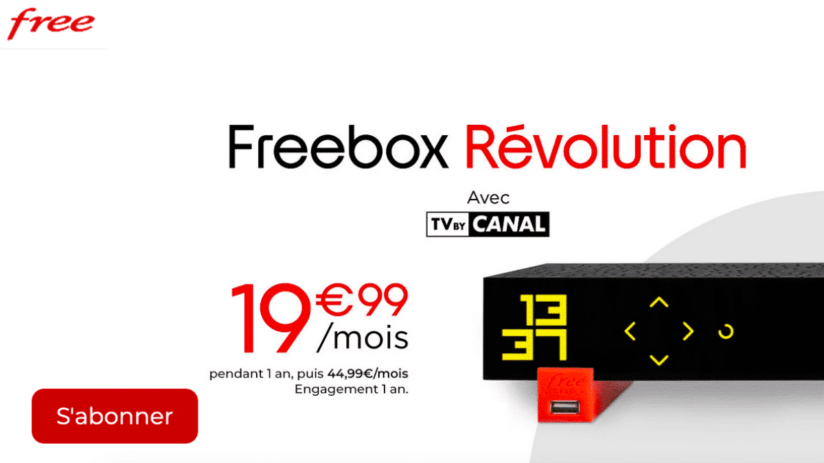 Box internet Freebox pas cher