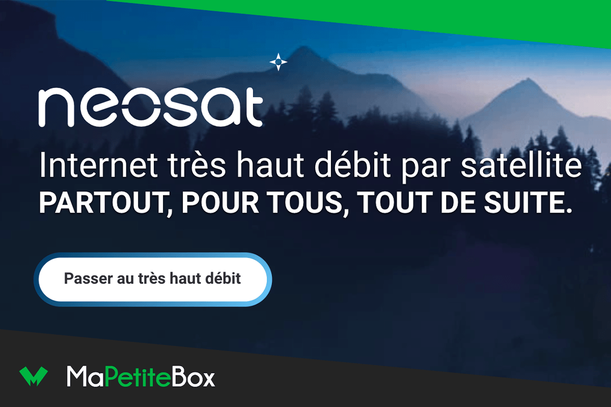 Box internet par satellite : pour 34,90€, le Très haut débit partout