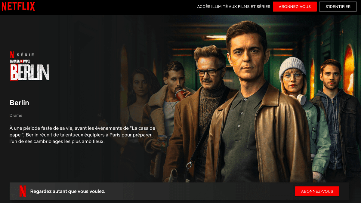 Berlin série Netflix