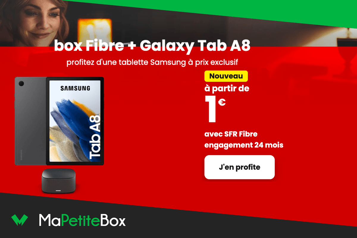 Promo box internet SFR + tablette