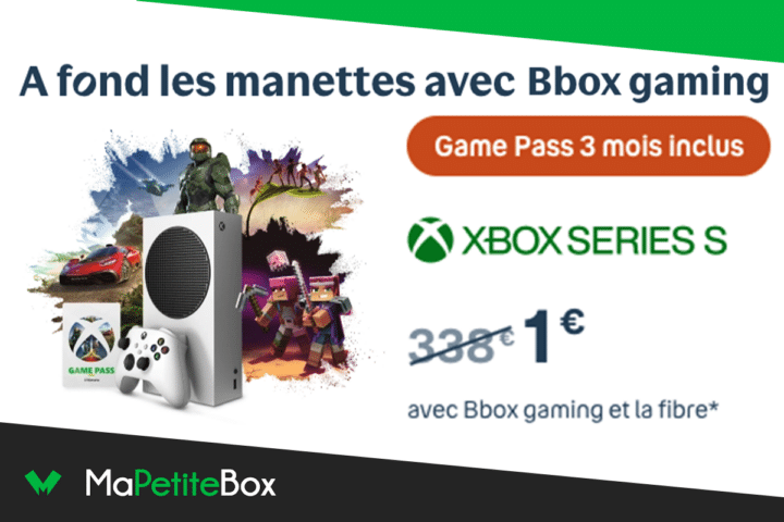 Promo box internet avec Xbox Series S ou X de Bouygues