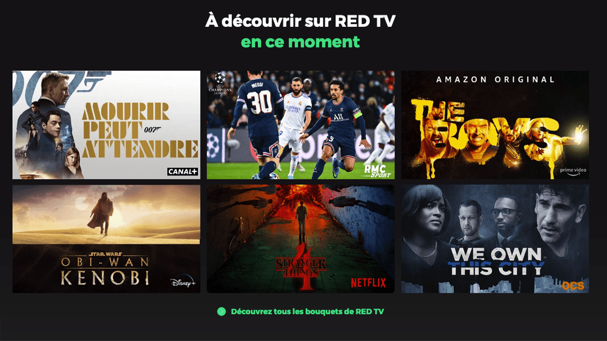 RED by SFR offre TV